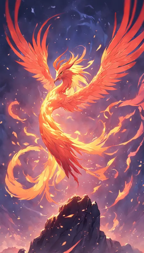 phoenix, the mythical bird of greek mythology