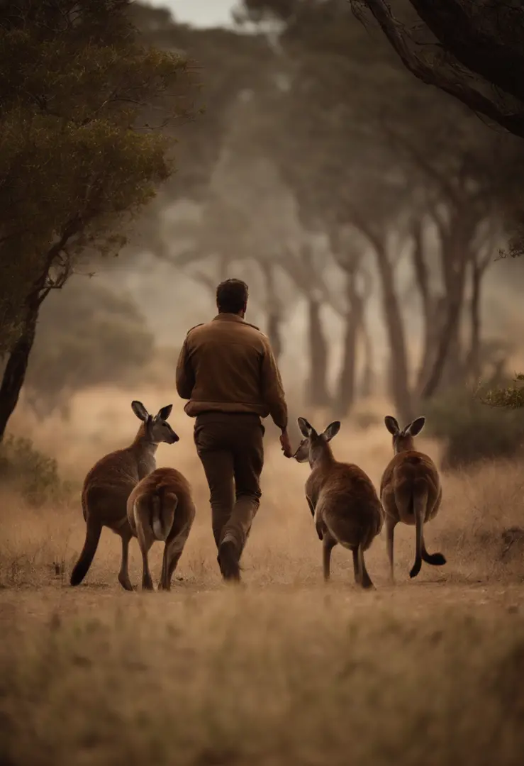 uruguayans hunt 14 kangaroos