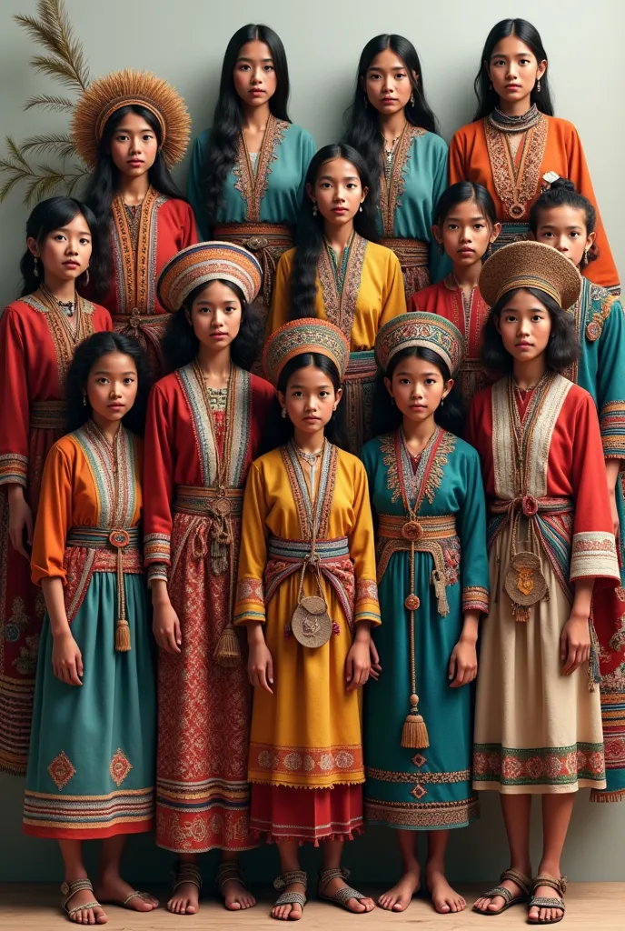 10 clothes of indigenous people of different ethnicities