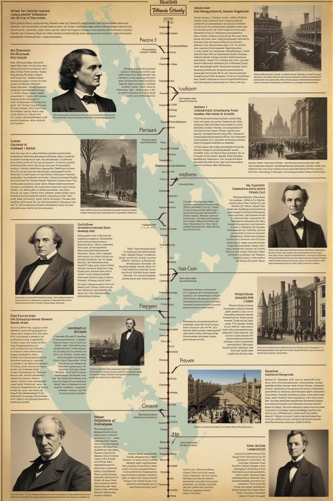 timeline of 19th century history