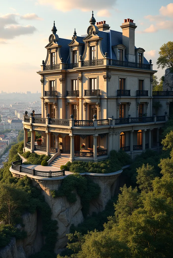 a beautiful house above metro 13 paris