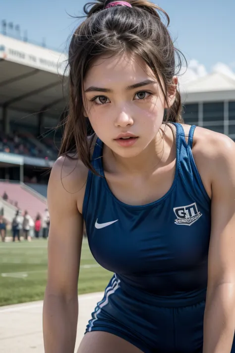 animated girl athletes