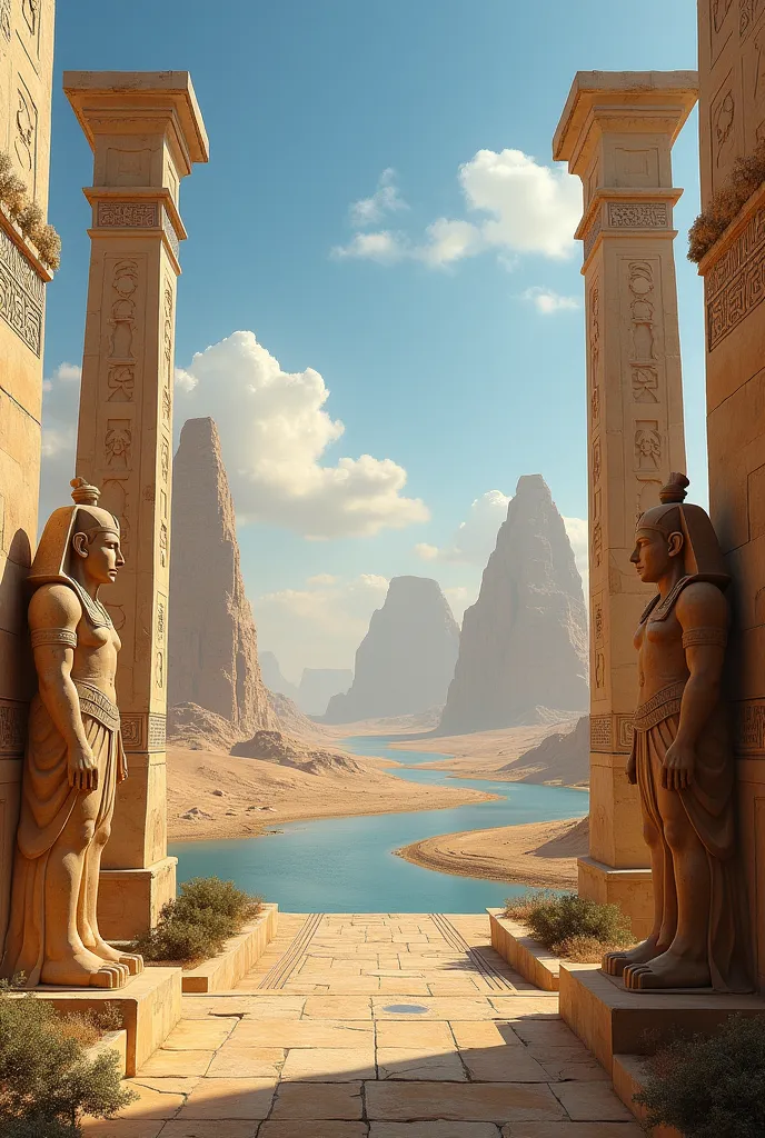 landscape of ancient egypt