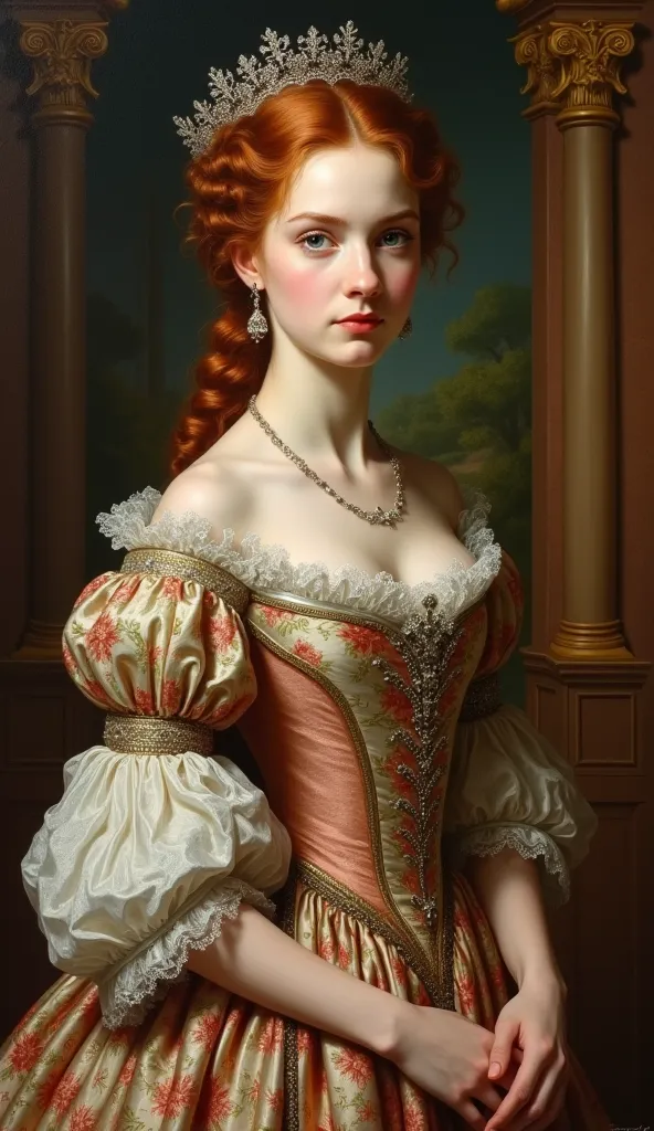 young and beautiful anne、18th century queens of great britain。nickname: brandy nunn。whole body