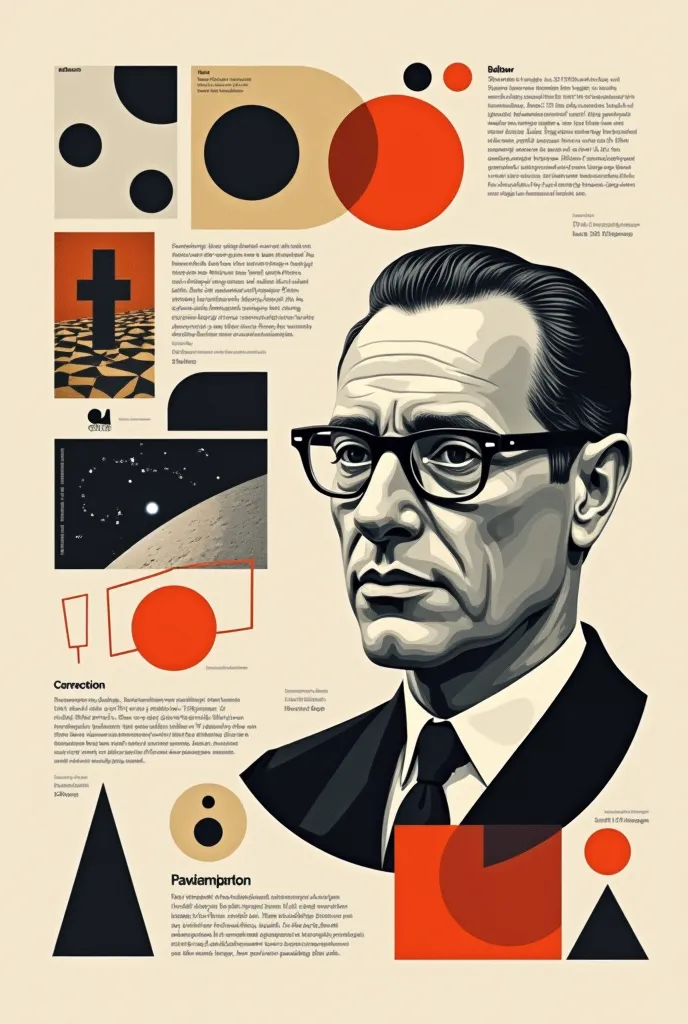 infographic illustration about herbert matter