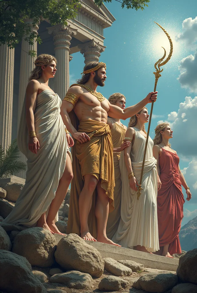 images of greek gods and goddesses